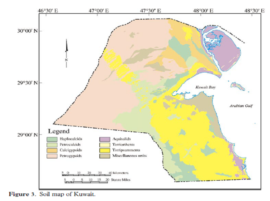 Mapping the vegetation of Kuwait through reconnaissance soil survey
