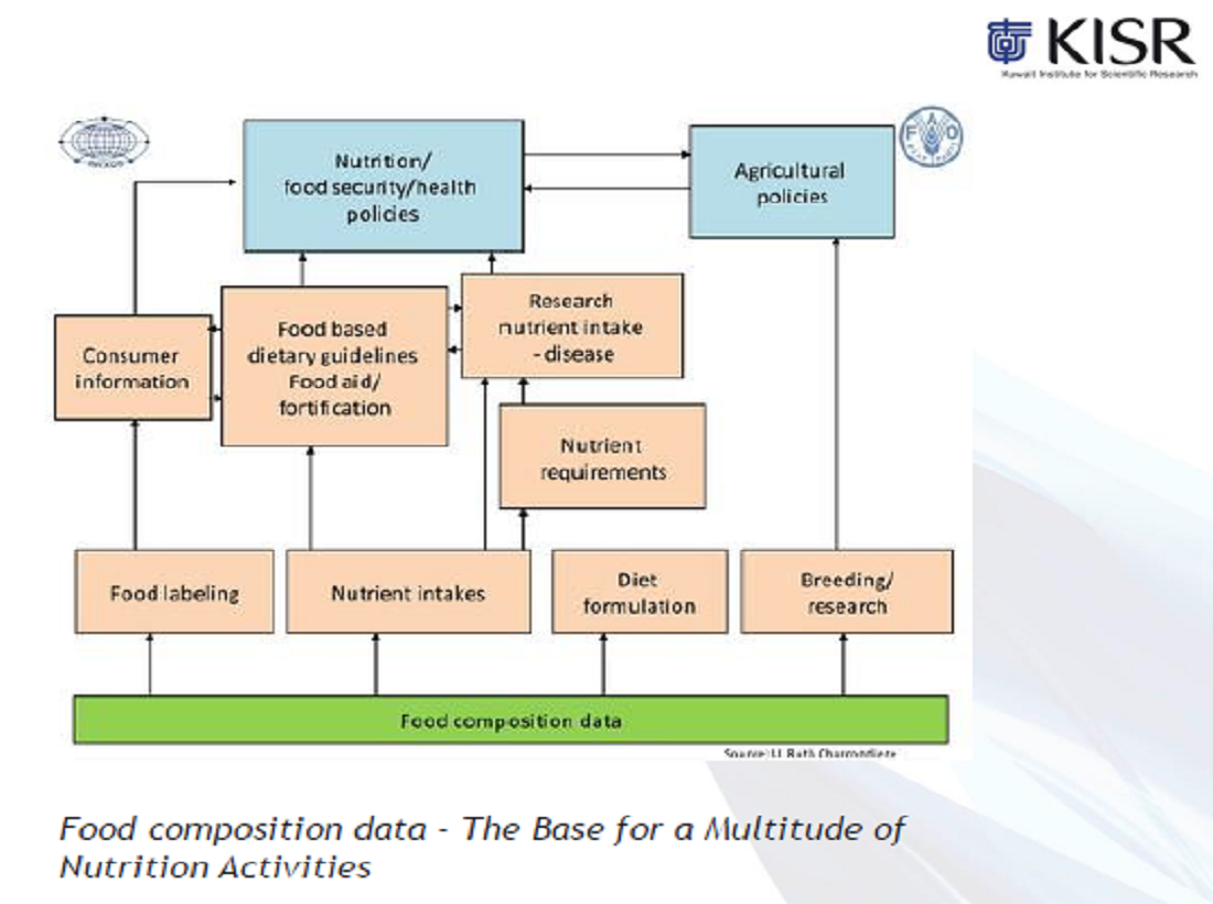 Food Composition Tables/Database/INFOOD/FAO
